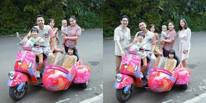 10 Potret Kimbab Family Main ke Rumah Raffi Ahmad dan Nagita Slavina