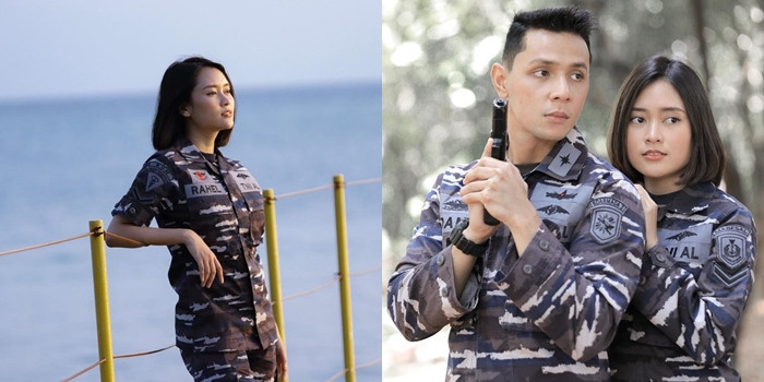 Dikisahkan Kekasih Kapten Danu di Sinetron Bintang Samudera, ini 11 Potret Fath Bayy saat Pakai Seragam TNI AL