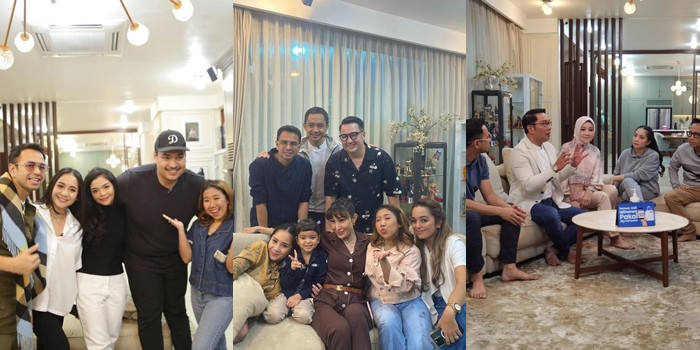 11 Potret Hangat Keluarga Raffi Ahmad dan Bintang Tamu di Acara SauRans