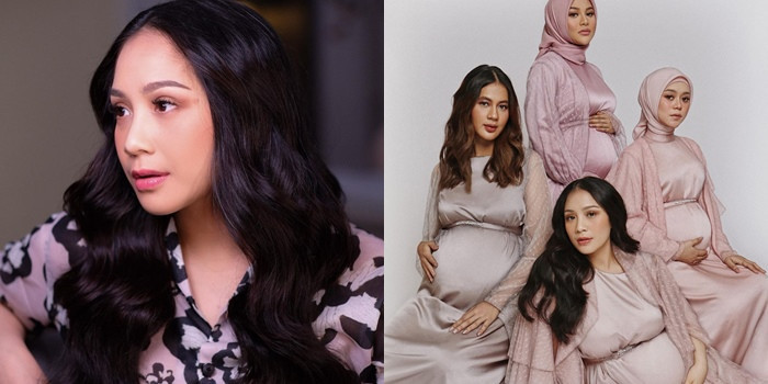 13 Potret Maternity Nagita Slavina Ajak Paula Verhoeven, Lesty Kejora dan Aurel Hermansyah